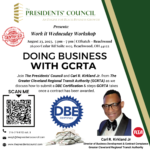 Work it Wednesday Workshop: How to Do Business with GCRTA